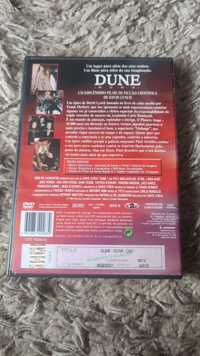 DVD "Dune - Duna"