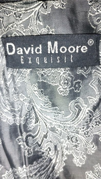 Płaszczyk skórzany David Moore