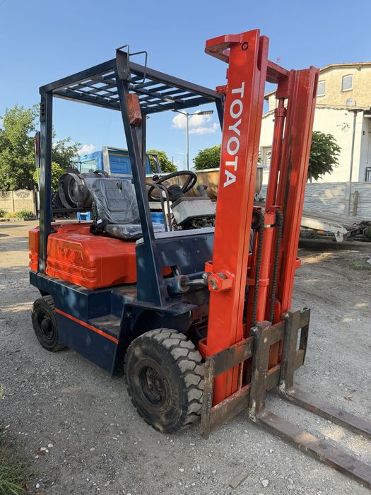 Wozek widlowy Toyota 6FG18 duplex benzyna gaz automat