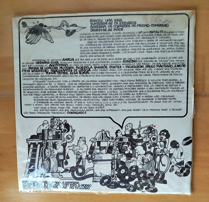 Militaria/Discografia - Disco muito Raro "