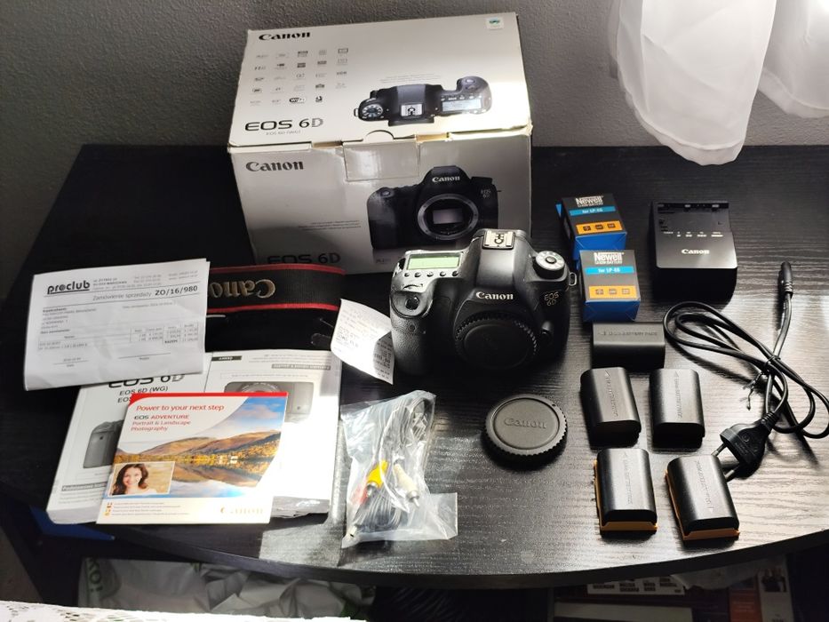 Aparat Canon 6D komplet