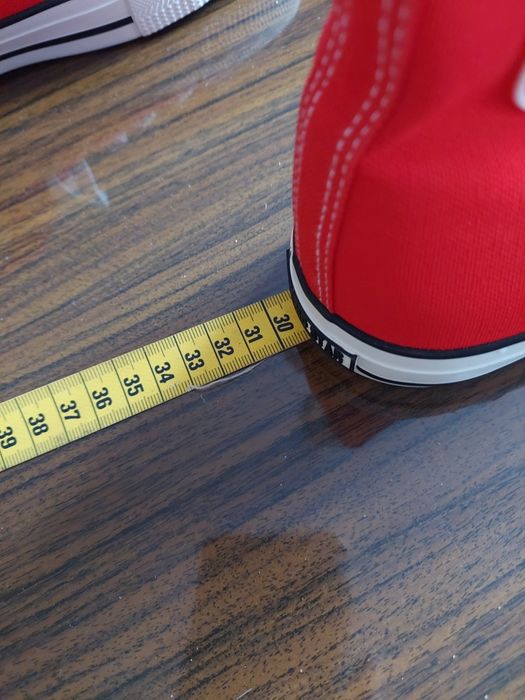 Trampki 43 nowe, czerwone