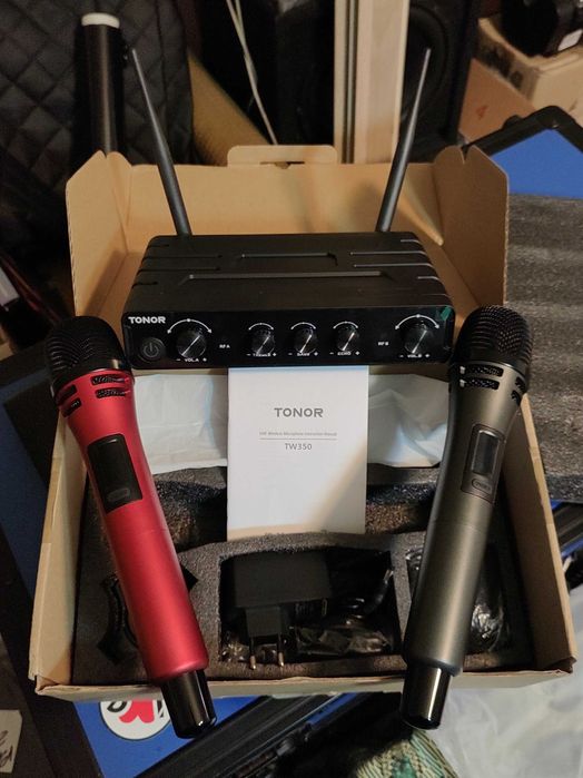 Mikrofony bezprzewodowe tonor tw350