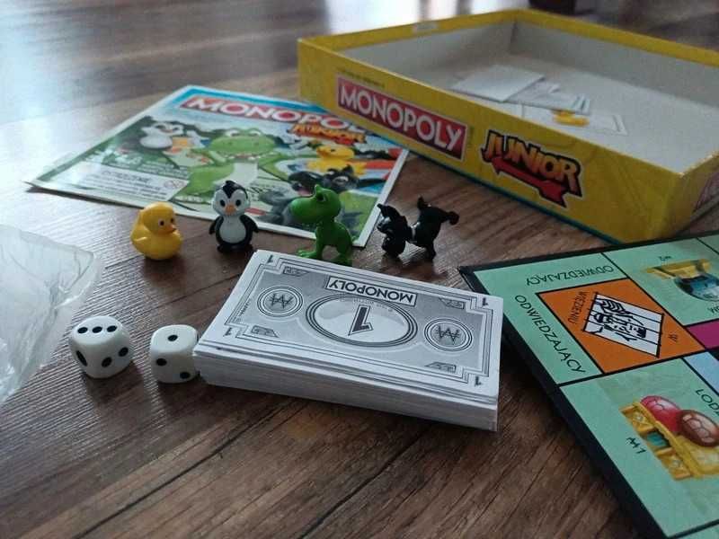 Monopoly Junior gra planszowa Hasbro moje pierwsze Monopoly