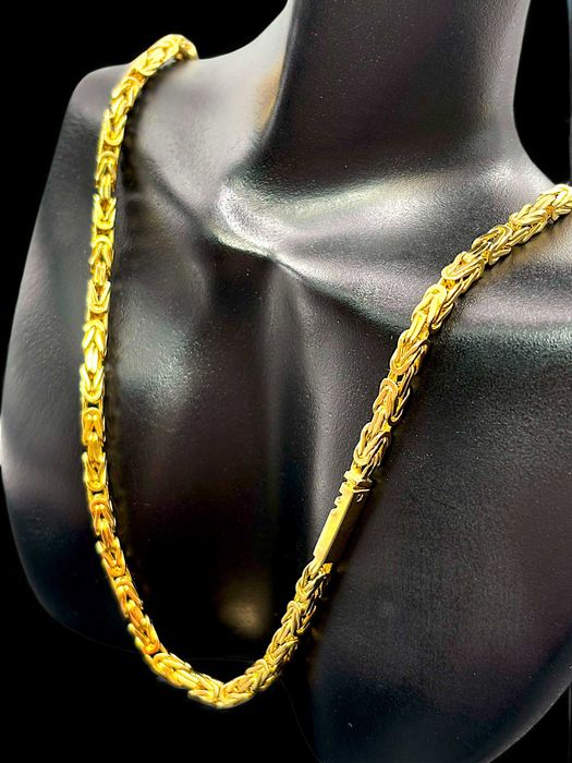 Ekskluzywny łańcuszek złoty – splot królewski |p. 585 | w. 33,44