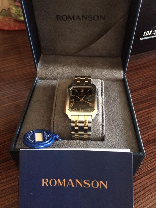 Часы Romanson gold plated (Швейцария)