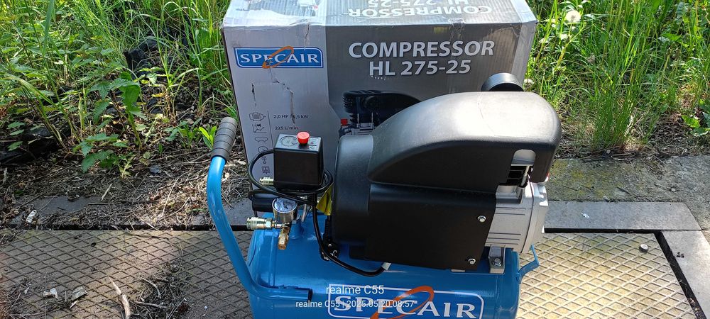 sprzedam kompresor 24L  NOWY 1 raz użyty  SPECAIR