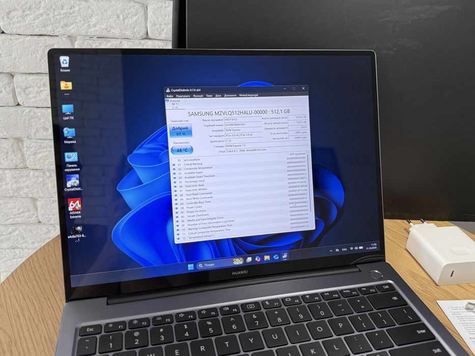 Huawei MateBook 14/Ryzen 5/512gb/8Gb (Б/у)