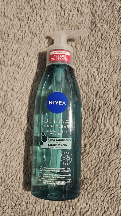 Nivea derma clean żel oczyszczający
