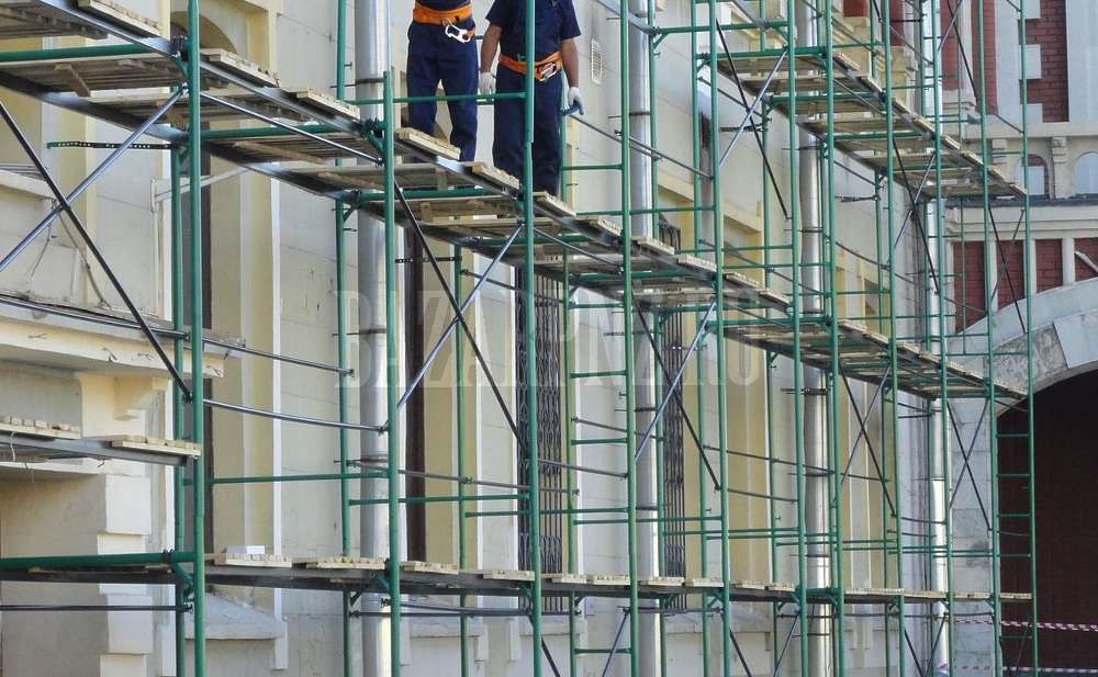 Аренда усиленных строительных лесов для кирпичной кладки Днепр