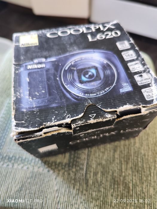 Продам фотоаппарат Nikon Coolpix L620