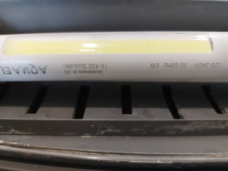 Akwarium 20 litrów, lampa 6W