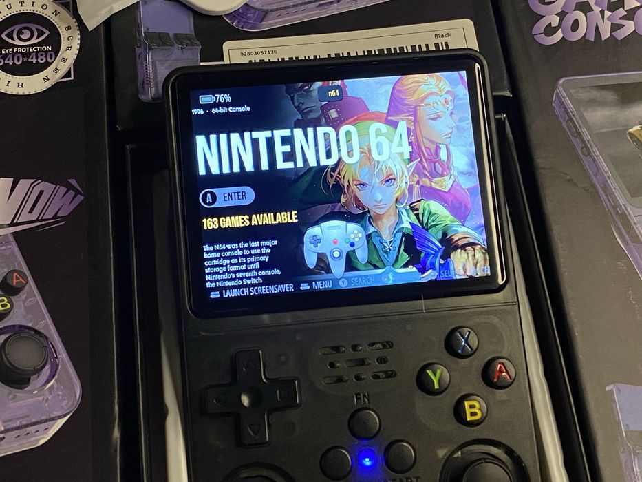 R36s Портативная Приставка