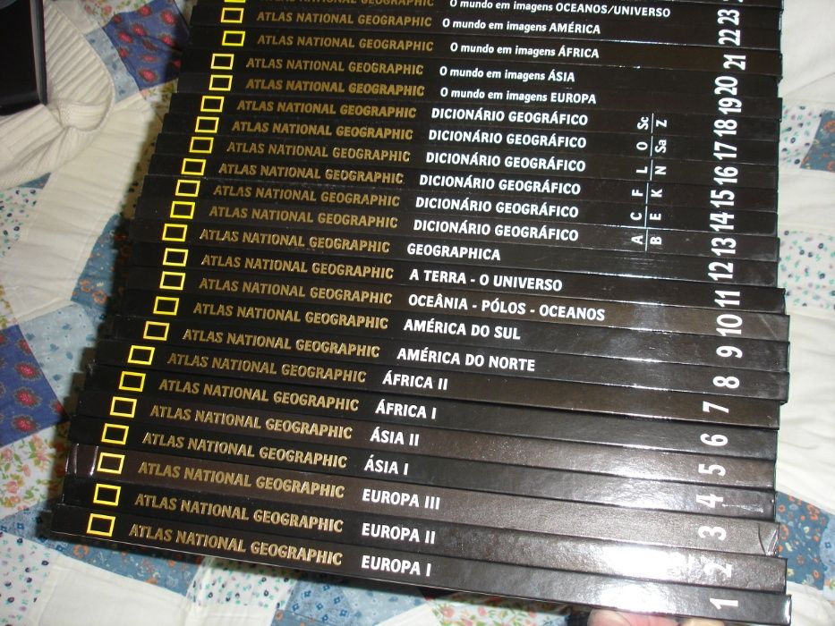Atlas National Geographic completo(troca)