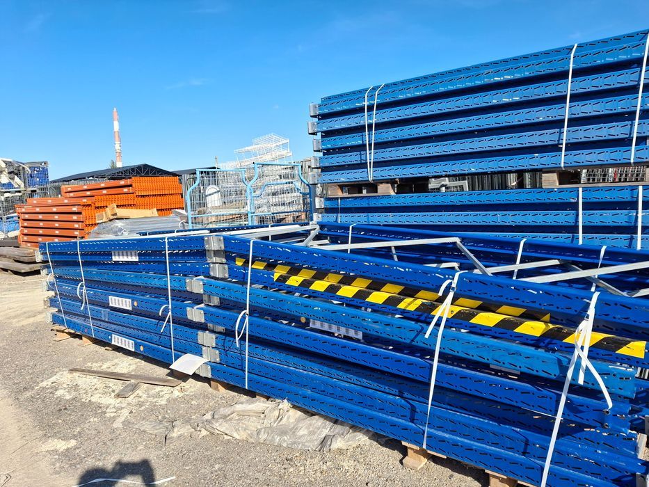 Ramy PROMAN SLP H-270 G-120 W-10 cm niebieskie – rama magazynowa