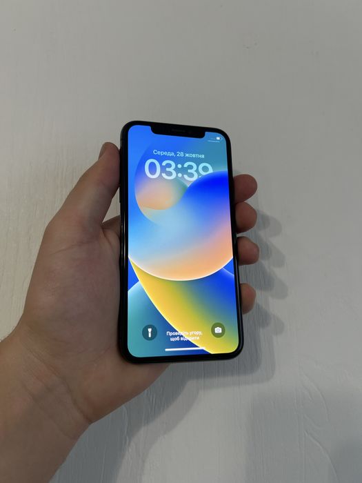iPhone X 64Gb 100% батарея Айфон Х Мобільний телефон