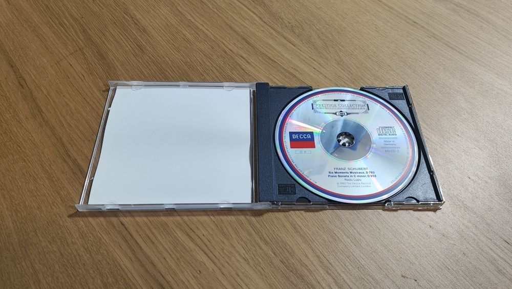 Prestige Collection Schubert Six Moments Musicaux