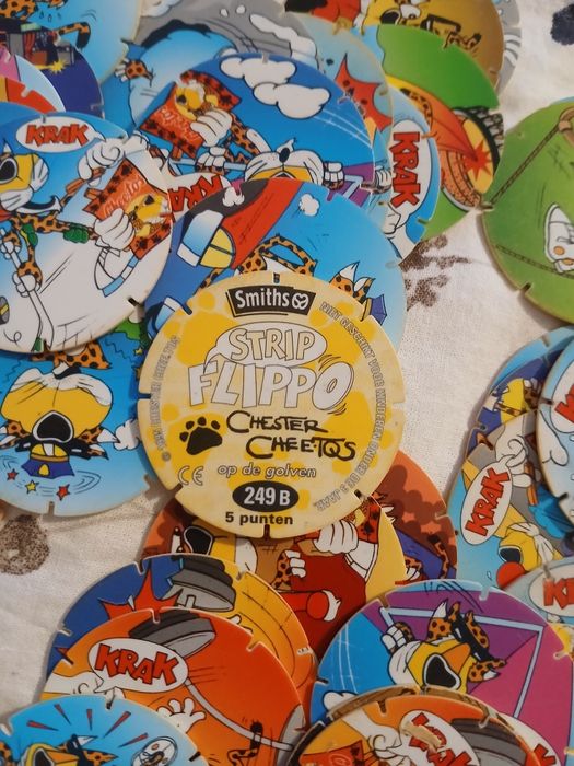 Zestaw tazo flippo chester cheetos zagraniczne chipsy Dłoń • OLX.pl