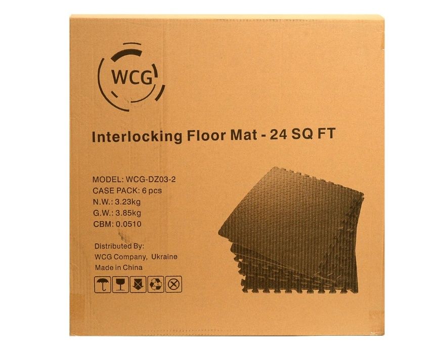 Мат-пазл WCG EVA 1,9 cm - 6 частей