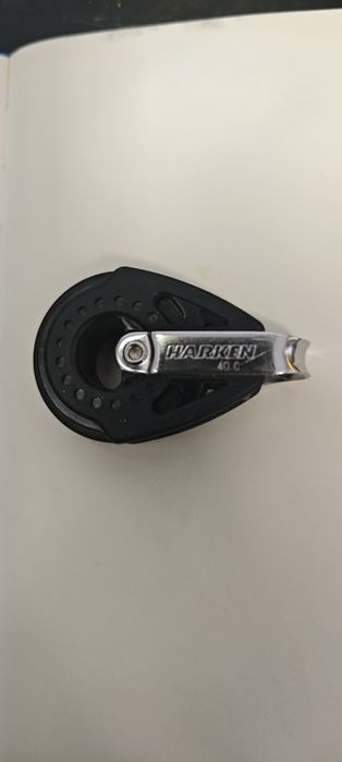 Moitão Harken 75mm (75C), carbono, novo