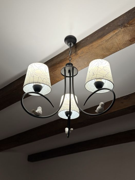 Люстра з пташечками світильний люстра