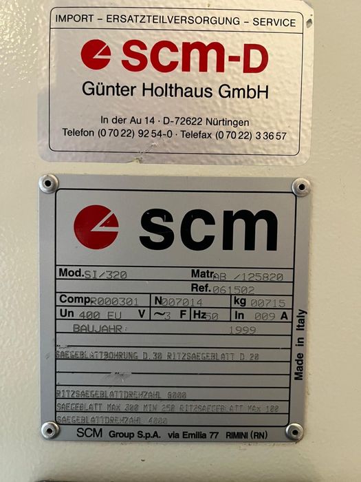 Piła Formatowa Scm si 320