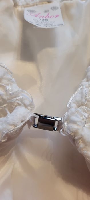 Bolerko białe na 128 cm