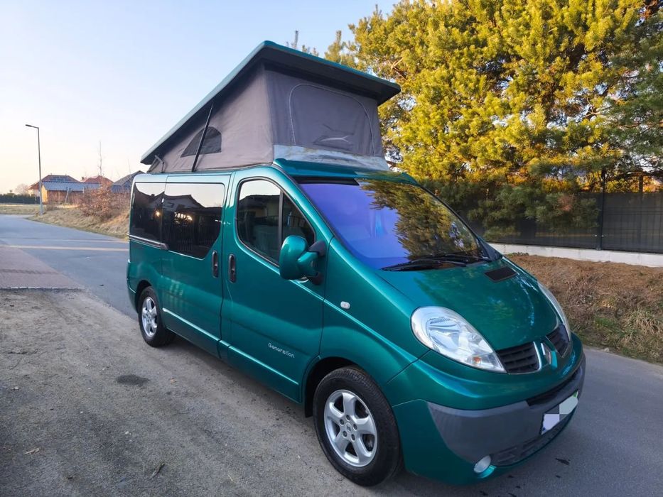 Renault Trafic Multivan Westfalia 2xKlima 2xŁóżko Stolik 7 Osobowy Vivaro z Niemiec