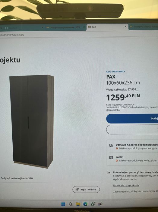 Szafa Pax Ikea stan idealny!