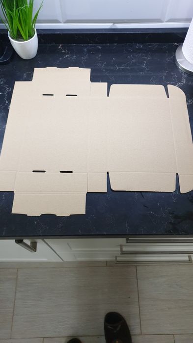 Картонна коробка на 0,5 кг - 240 × 170 × 50 - плоска