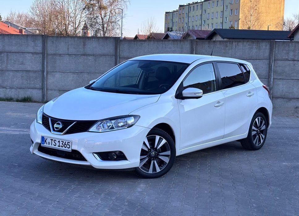 Nissan Pulsar Tekna*Benzyna*Kamery 360*Biala perła*Piekny*Idealny Stan*