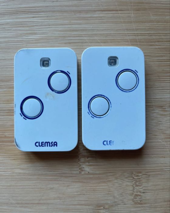 Comandos garagem clemsa