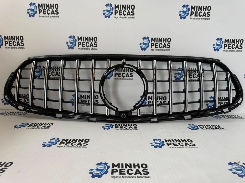 Grelha Frontal Mercedes GLC (X254) GTR Panamericana Preta e Cromada
