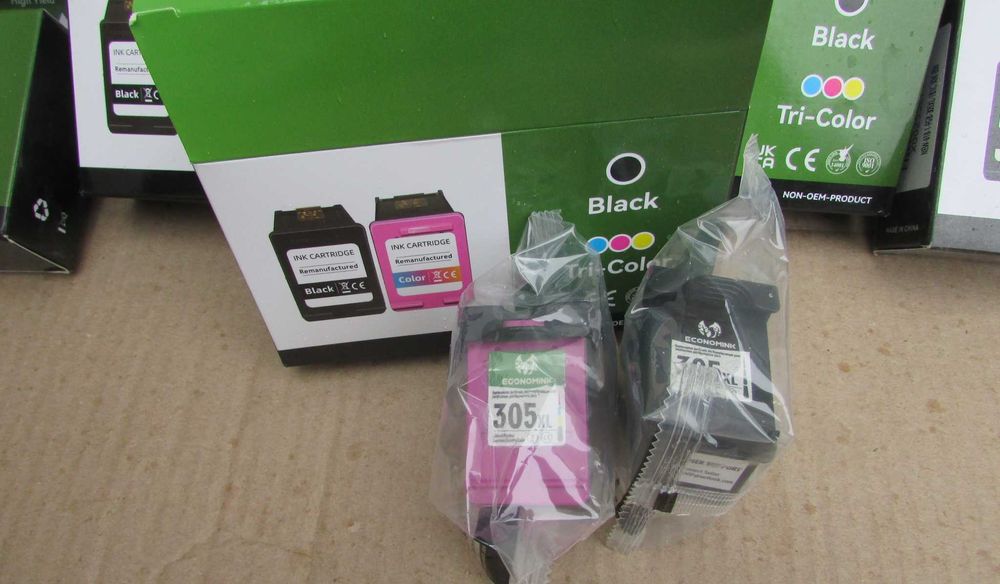 Картридж 305 XL чорний, кольоровий, 2 штуки - комплект для HP 305XL