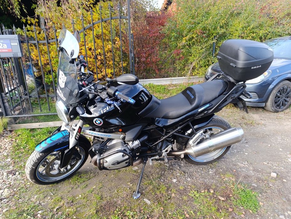 BMW R1200R K27 2008 ładna kufry halogeny ubrany