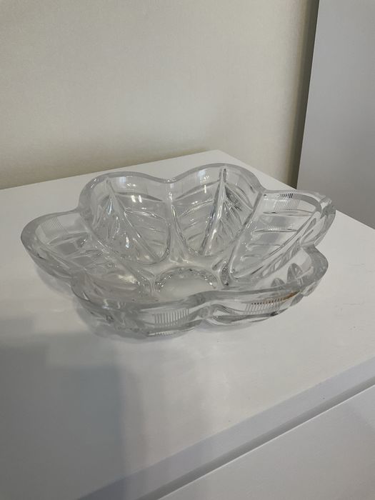 Салатница хрустальная большая фруктовница конфетница