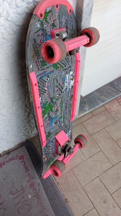 SKATE Longo. Bons Rodas. Com 3 Fotos