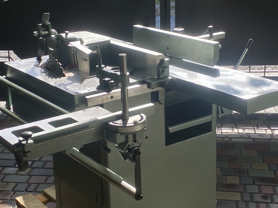 Комбінований станок фуганок циркулярка рейсмус довбальний фрезерний