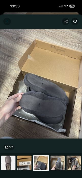 Гумові утеплені чоботи уггі оригінал ugg tasman x