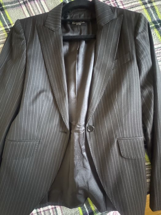 Blazer Massimo Dutti preto