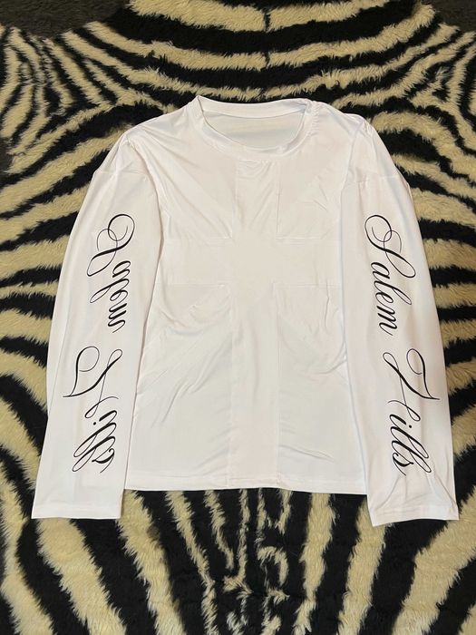 Salem Hills Union Jack Longsleeve White