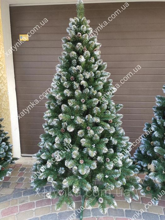 РОЗПРОДАЖ! Ялинка штучна Кармен Шишка 1.50 Золото Срібло Еліт Шишка