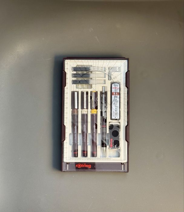 Zestaw pisaków ROTRING ISOGRAPH college  SET - 0,25 / 0,35 / 0,5 MM