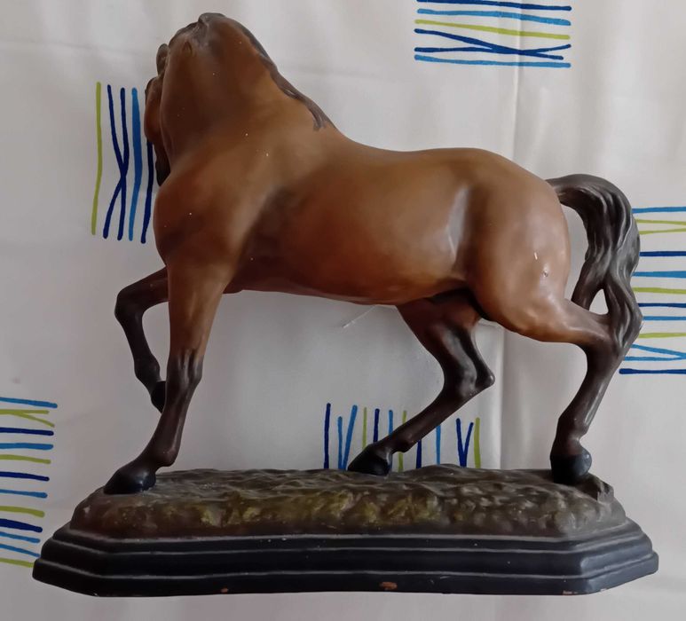 Caldas "Cerâmicas Belo" figura de cavalo lusitano