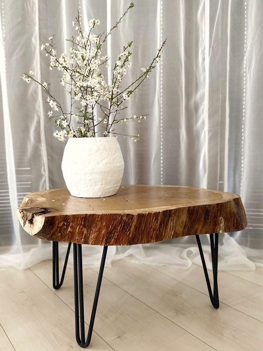 Stolik kawowy dębowy