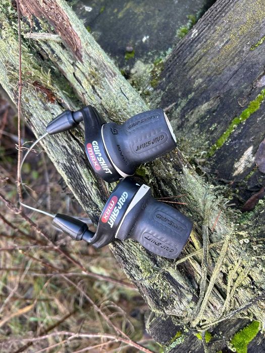 manetki obrotowe SRAM GripShift Max 3 x 7