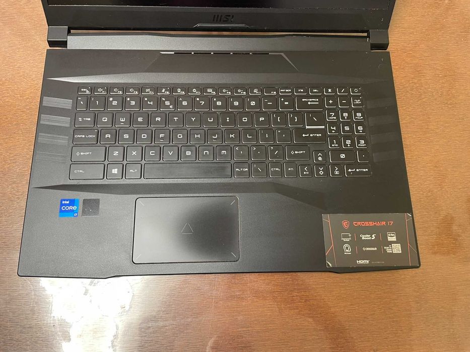 Ноутбук 17" FHD MSI CrossHair 17 (i7-11800H/16/SSD 512Gb/RTX3050ti)