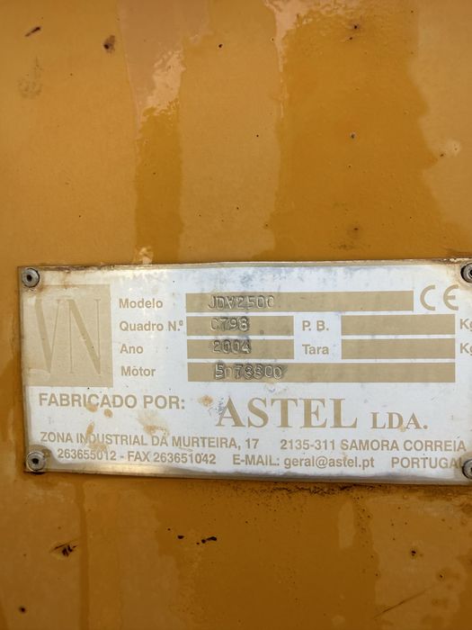 Dumper Astel JDV 2500