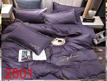 Komplet pościeli 160x200 mikrofibra antyalergiczna z haftem lamówka