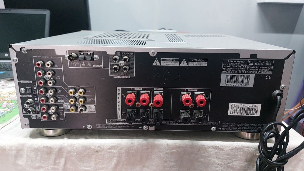 Pioneer vsx d 514 рефект радіо. підсилювач без проблем